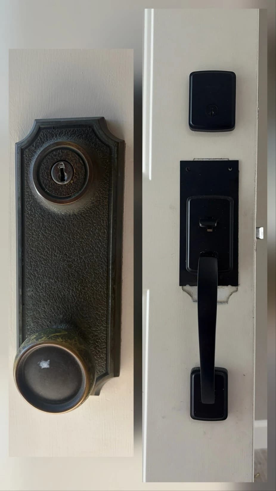 Weslock/Kwikset lock conversion done by Folks Lock & Key